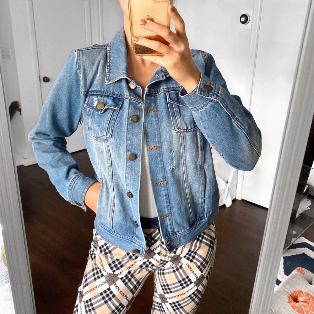 💙 ACTIVE USA BLUE JEAN JACKET!